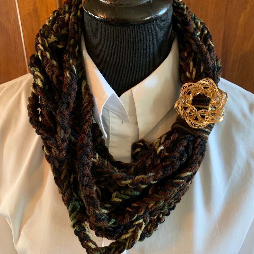 Bundle 3 for $20 Crocheted Scarf from closet
